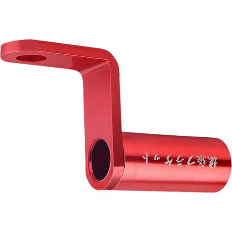 Support de support de rétroviseur de moto, barre de fixation de rétroviseur de moto,Pince de montage d'extension de en d'aluminium - Support de téléphone de , leviers de support de téléphon (1/5)