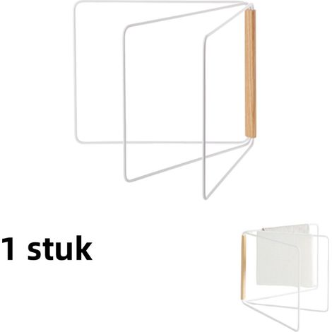 Égouttoir pliable pour torchons et serviettes de cuisine adapté à l'évier couleur blanche 1 pièce (1/5)