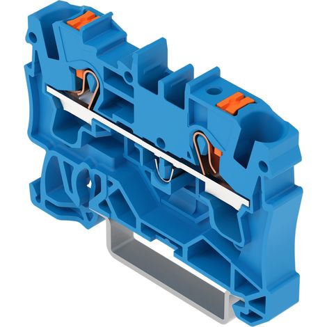 WAGO Durchgangsklemme 2204-1204 4mm² blau (1/2)