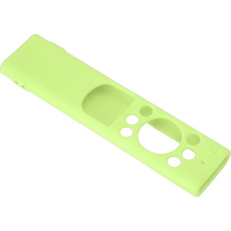Coque de protection en silicone antichoc pour télécommande solaire Samsung TM2180EcoBN59, vert lumineux (1/5)