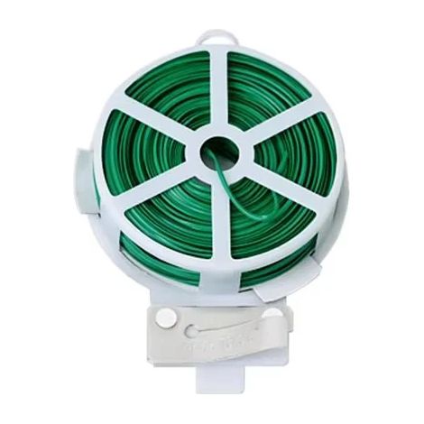 (attache plastique de 20 m) Tuteur en fibre de coco flexible pour plantes grimpantes, support d'extension pour palmiers et vignes, décoration florale d'intérieur, balcon, jardin ou cour (1/4)