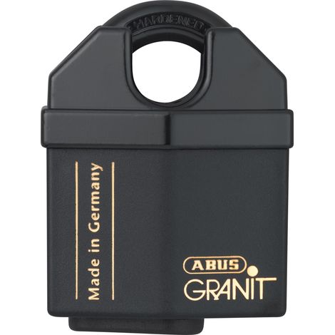 Abus – Cadenas à clé GRANIT Plus 60mm – Acier durci – Anse de 55mm – Résistant à la corrosion – Sécurité renforcée pour objets de valeur