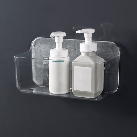 MIMOSON-Panier de douche, rangement de douche, rangement de salle de bain, rangement adhésif mural sans perçage pour salle de bain (1/5)