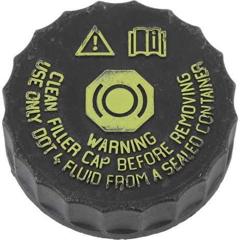 Ortviai Bouchon de Réservoir de Liquide de Frein 464334 pour Peugeot 308 (2011-2016), ABS résistant et étanche