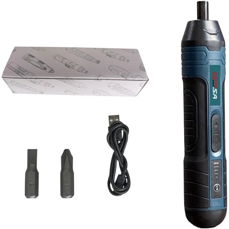 Tournevis électrique sans fil, batterie 1300 mAh, mini-perceuse 3,6 V, kit d'outils électriques - TOP1