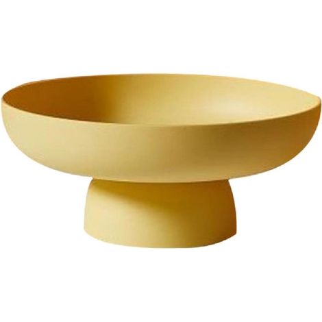 Corbeille à fruits moderne JeiibrZui - 26 x 11,5 cm - 1 pièce - Design en fil synthétique - Pour la cuisine et le salon - Ventilation naturelle (1/5)