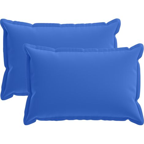 Kissenbezug 2 stk. HOUTEN Königsblau 40 x 60 cm Polyester vidaXL