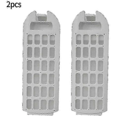 Compatible avec les machines à laver Haier 10 kg, kit de filtres pour machine à laver (2 pièces), filtre à peluches HWT10MW2 (1/5)