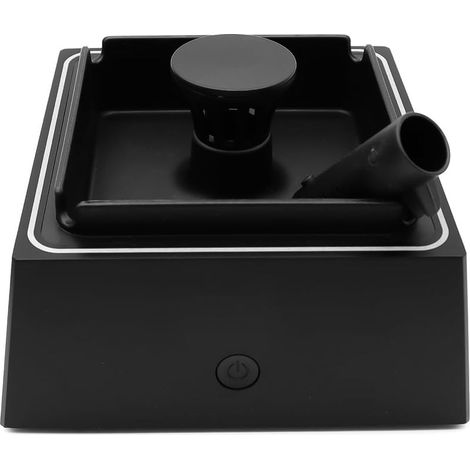 Cendrier sans fumée avec lumière ambiante, purificateur d'air, aspiration puissante pour voiture, salon, bureau (1/5)