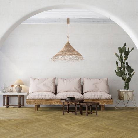 Lame de sol PVC prête à poser effet bois madera castano GERFLOR - 2.51 m²
