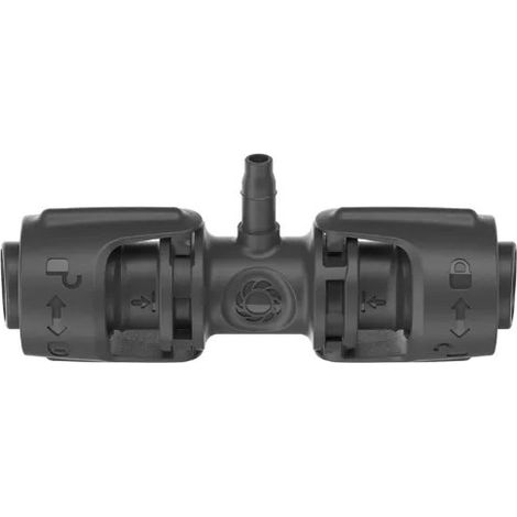 Gardena – Réducteur en té goutte à goutte 13mm à 4.6mm – Lot de 4 pièces – Raccords pour tuyaux d'alimentation – Connecteur durable