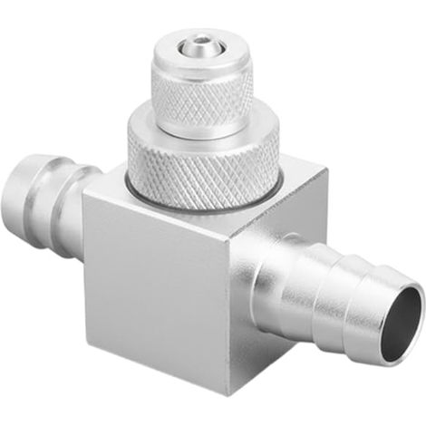 Diffuseur de CO2 Externe pour Aquarium en Aluminium Anodisé Installation sur Tuyau 12 sur 16 sur 20mm Atomisation Efficace avec (1/5)