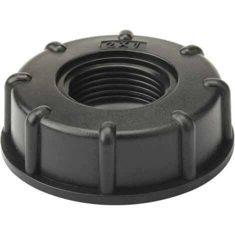 Bouchon s60x6, adaptateur ibc 1000L, accord cuve ibc 1 Pouce (1/5)