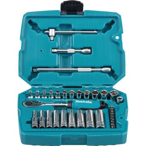 Set di punte per cricchetto Makita, 34 pezzi 1/4\ - 34 pezzi