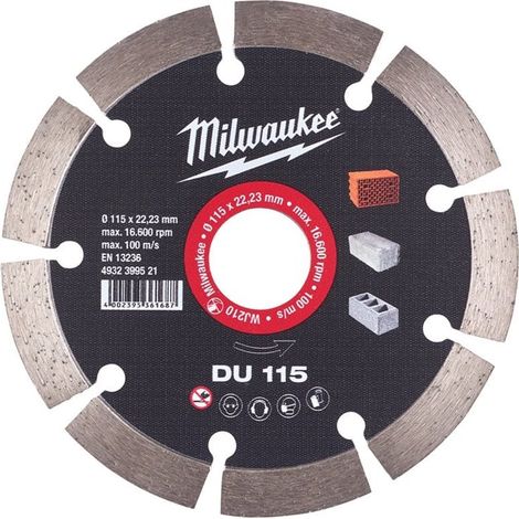 Milwaukee Disco de Diamante Universal 230 mm Plateado (1/2)