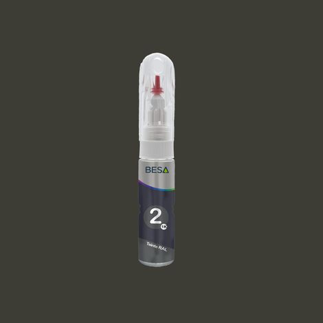 Stylo retouche peinture Olive Noir RAL 6015 Mat