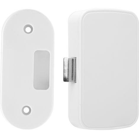 Serrure intelligente Bluetooth à déverrouillage par application, sans perçage, pour classeurs, tiroirs, armoires et bibliothèques Tuya (1/5)