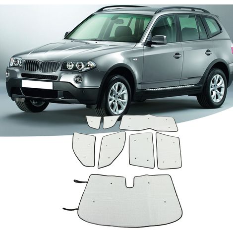 Set mit 8 Sonnenschutzblenden für die gesamten Fenster des BMW X3 E83 2006-2010 (OC08609) (übergroß) (1/5)