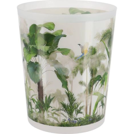Bidone per rifiuti stampati pp 5l - oasis - Tendance