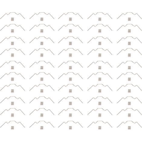 100 Stück Edelstahl-Befestigungsclips für Gewächshäuser, Gartenverglasungsclips, Füllwerkzeug (1/5)