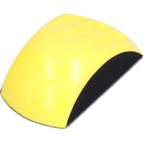 Schleifklotz aus PU-Schaum mit Klettpads in Mausform für Polierwerkzeuge (1/5)