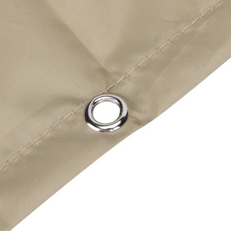 Auvent de balançoire extérieure, aire de jeux, toit, bâche imperméable de rechange, pare-soleil (beige) (1/5)
