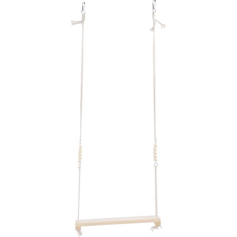 Jouet balançoire perroquet – pinwood – barre support – mâcher / mordre / jouer – sécurité