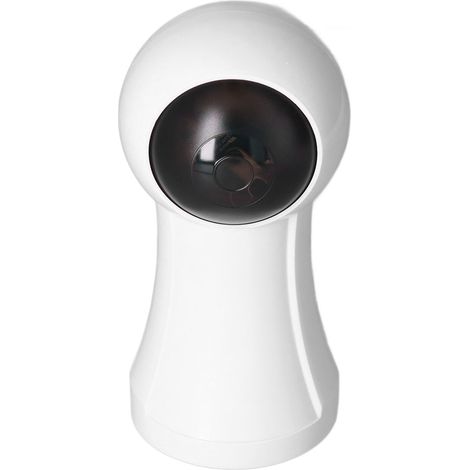 Jouet Interactif Chat - Laser Automatique Silencieux - Mode Manuel et Auto - Pile AA - Plastique - 20x9,2cm - Rouge (1/5)