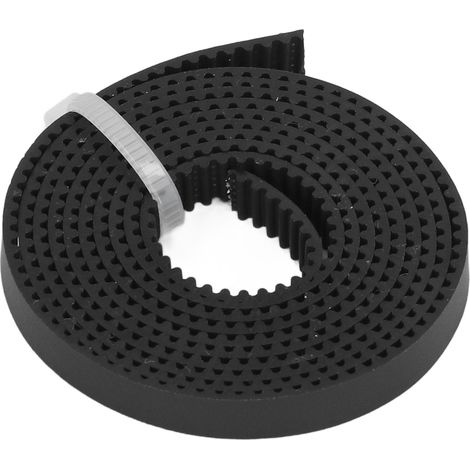 Courroie de distribution ouverte imprimée en 3D, flexible, stable, silencieuse et résistante à l'usure, en caoutchouc pour Ender 3, 10 m / 33 pi, 6 mm / 0,24 po (1/5)