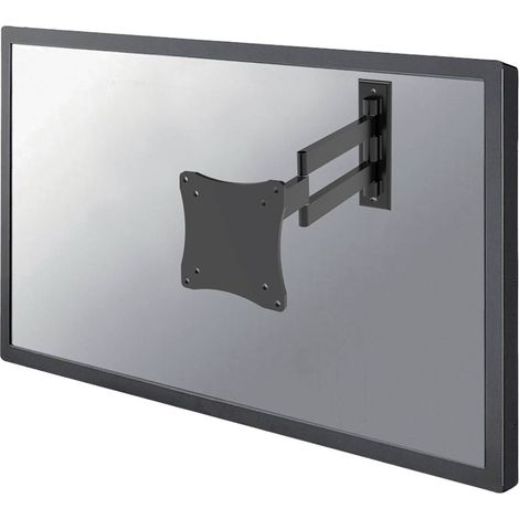 Neomounts FPMA-W830BLACK Supporto a muro per monitor 1 Display: (s) 25,4 cm (10) - 68,6 cm (27) Nero Inclinabile, Gir (1/5)