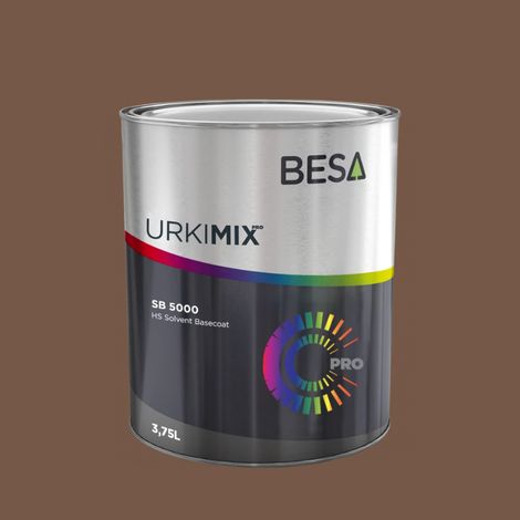 Pot de peinture Polyuréthane / bi composant Brun Pâle RAL 8025  Brillant - 3,5 kg