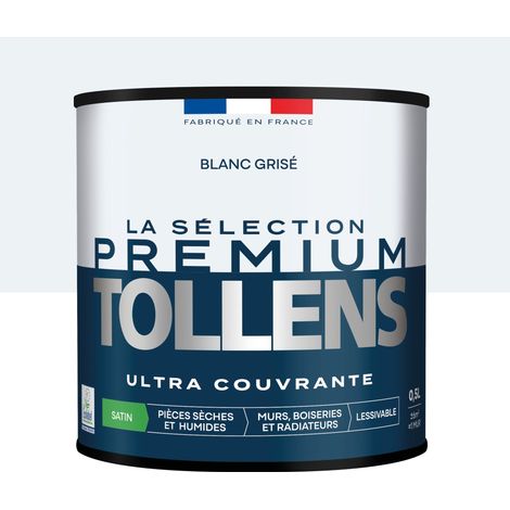 Peinture Satin Ultra Couvrante Blanc Grisé 0,5 L