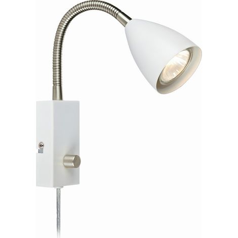 Markslojd CIRO - Applique murale d'intérieur à 1 lumière, blanc, GU10 (1/3)