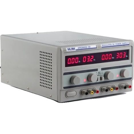 Fuente de alimentación de CC, salida de 30 V, salida de 5 A, salida fija de 5 V, potencia total de 315 W, entrada de 220 V.
