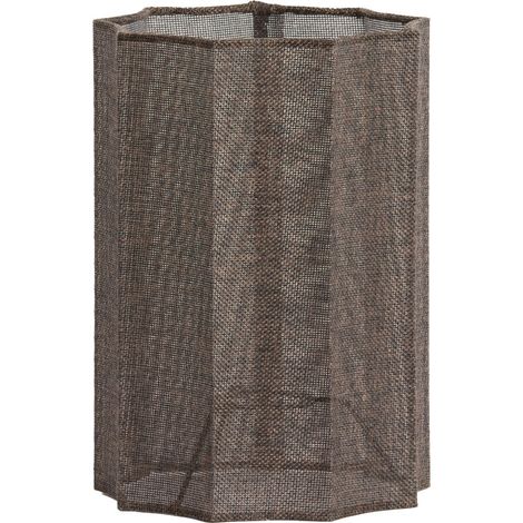 Light & Living - paralume - Disli - marrone - tessile - Ø 18cm - (1/4)