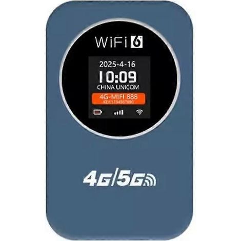 Tragbarer 4/5G-WLAN-Router mit 300 Mbit/s, Wi-Fi-6-Sharing-Box, mobiler Taschenrouter, Mini-LTE-WLAN-Router, A (1/5)