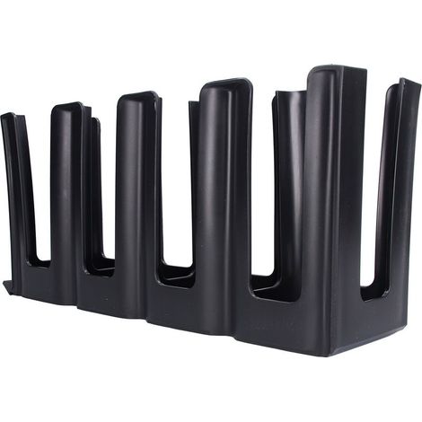 Distributeur de gobelets jetables 4 cases - Support organisateur pour café, lait, thé - Équipement de restaurant (1/5)
