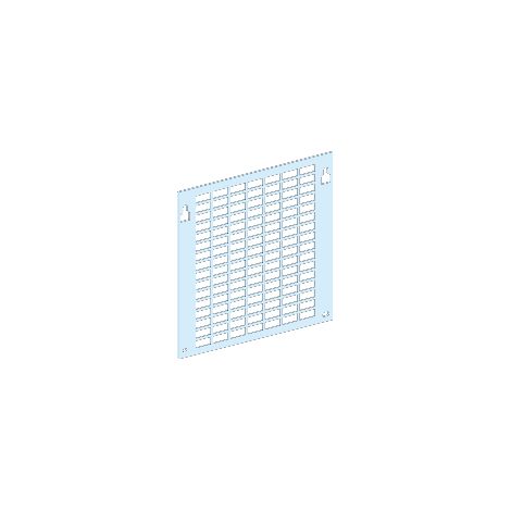 PrismaSeT G Active - Platine perforée plate - 4M - L600-coffret-armoire-RAL9003 - LVS03170