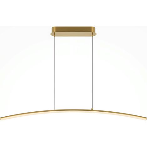 Suspension LED design - arc doré style minimaliste AVA (1/5)