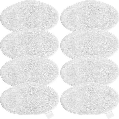 Serpillères Remplacement pour Polti Vaporetto Brosse Vaporforce, Produit Authentique pour Smart 35Mop, Smart 40Mop, etc (8 pièces) (1/5)