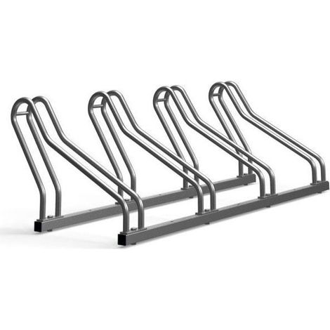 Support vélo CROSS-4 en acier inoxydable (1/3)