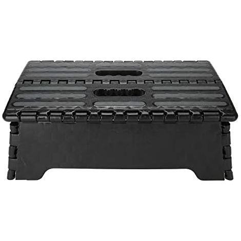 Marchepied Pliable Portable, Tabouret Pliable Aide à la montée Repose Pieds Marchepied pour Enfants en Plastique antidérapant avec poignée de Transport pour Cuisine Salle de Bain Camping (1/5)