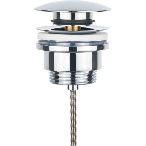 TAPÓN PARA LAVABO UNIVERSAL CLICK-CLACK REA GOLD - cromado (1/3)