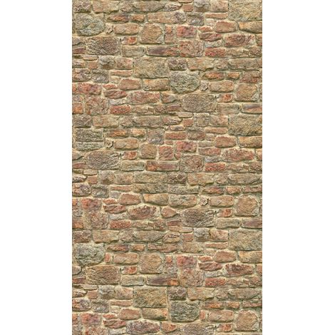 Panoramique Trompe l'oeil Beige The Wall 2 A.S. Création (1/3)