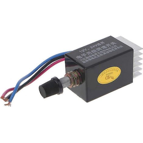 Interrupteur de variateur de vitesse pour moteur, commande de chauffage de ventilateur de camion, dégivreur, CC 12 V/24 V neuf