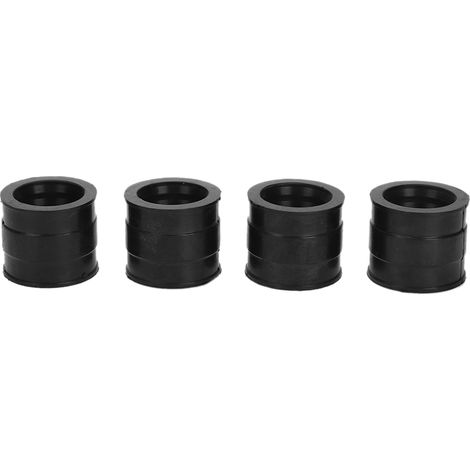 4 pièces Interface d'admission carburateur isolant manchon adaptateur pour Honda CB550 Four 550 1974 en caoutchouc (1/5)
