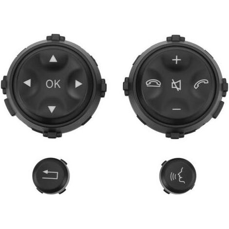 4PCS Volant Interrupteur Bouton tanche Antirouille Remplacement Pour Mercedes-Benz W221 S280 2006-2009