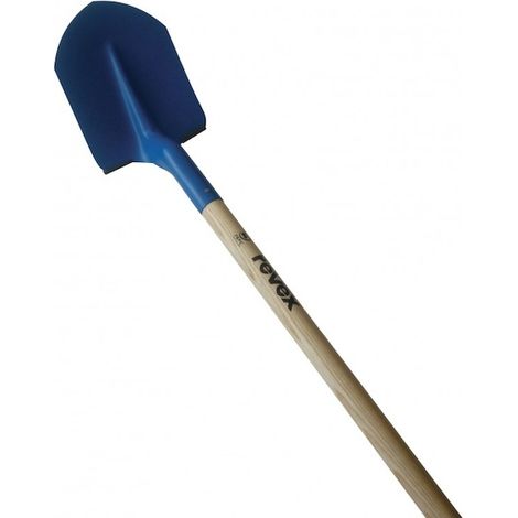 Banides Et Debeaurain – Pelle à tranchée 21 cm – Lame étroite en acier trempé pour tranchées précises – Manche en bois ergonomique pour usage intensif