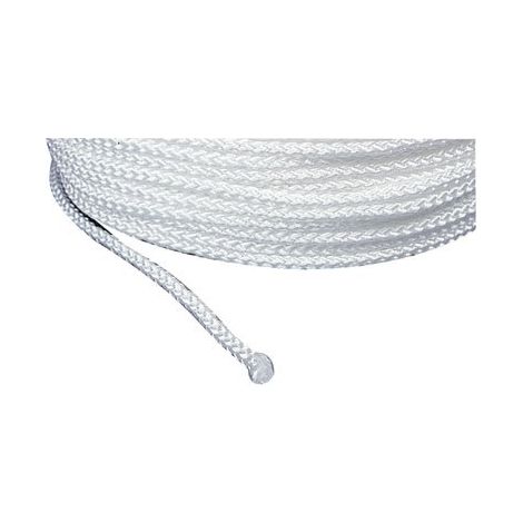 Bobine de Corde en Polypropylène Tressée 290 kg Ø 5 mm x 100 m Blanc