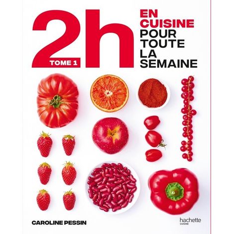 Livre recettes En 2h Cuisine pour toute la semaine - Hachette Cuisine (1/4)